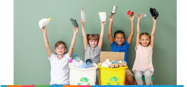 Educación ambiental para niñas y niños 